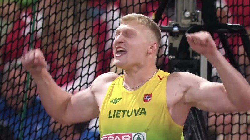 Video Screenshot, tags: continental tour bronze event ramona, oklahoma, mykolas alekna discus 75 - Youtube