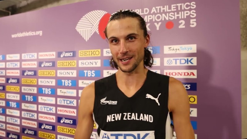 George Beamish took a crazy tumble in the men's 3000m steeple chase heat with one lap to go. He recovered to qualify for the final in dramatic fashion., tags: geordie - youtube