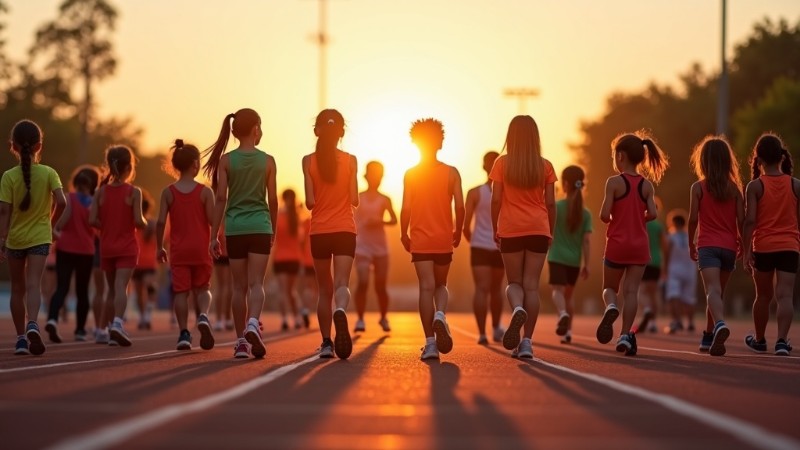 Youth athletics set for significant age group reform, Concept art for illustrative purpose, tags: jugend-leichtathletik mit - Monok